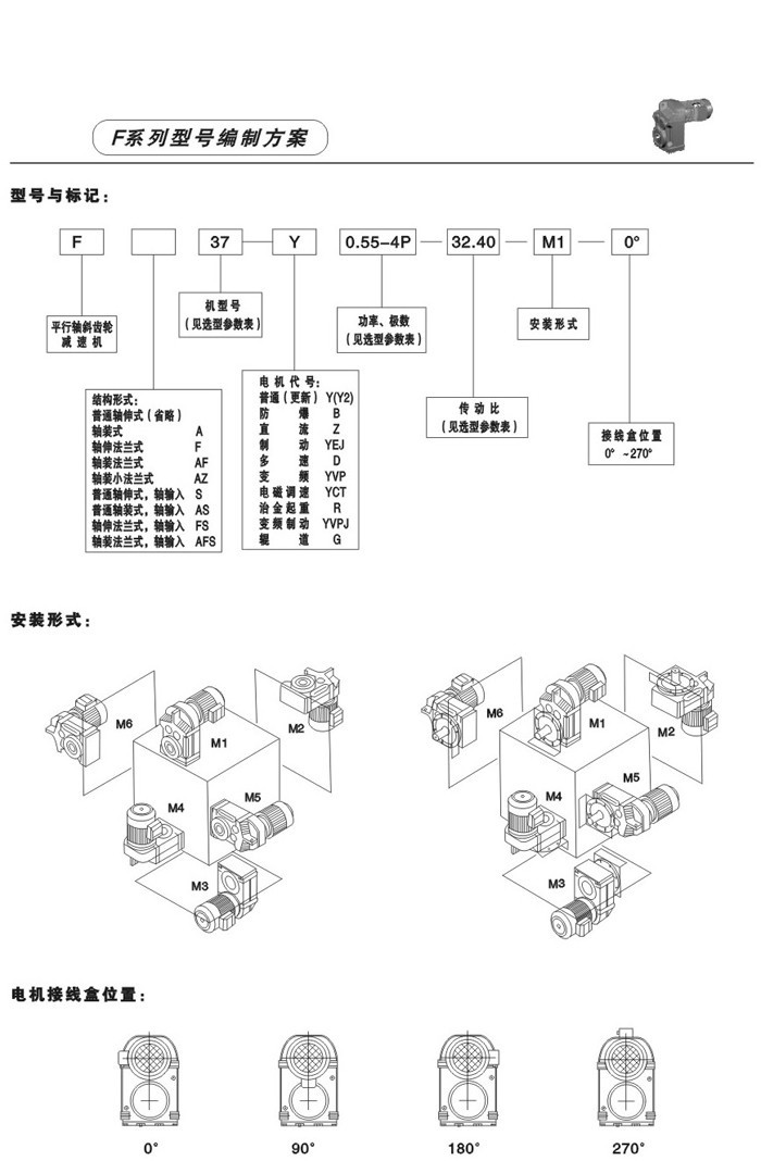 F系列平行軸斜齒輪減速電機